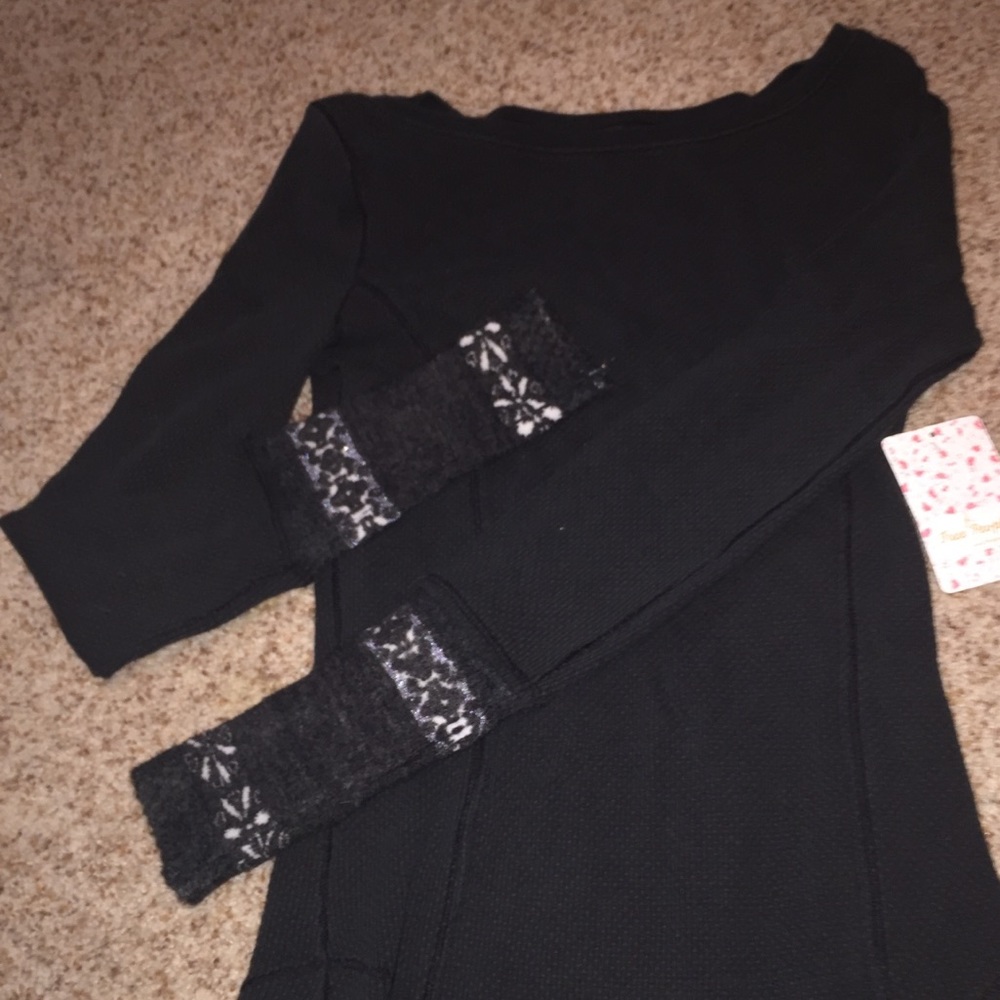 Black long sleeve sweater!